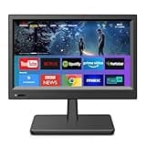 Feihe 12.5 Inch Small Smart TV Compact HD LED Display with Built-in Android System, Perfect for Kitchen, RV, or Small Spaces
