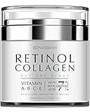 EnaSkin Retinol Cream for Wrinkles: Face Neck Collagen Cream for Tightening Skin - Anti Aging Facial Moisturizer Day and Night for Women and Men 1.7 Fl OZ
