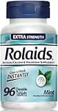 Rolaids Extra Strength Antacid, 96 Chewable Tablets, Mint Flavor, Extra Strength Heartburn Relief