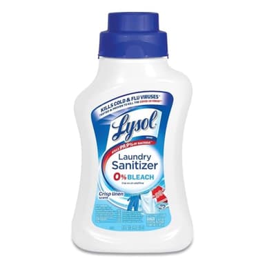 Lysol 95871 Laundry Sanitizer, Liquid, Crisp Linen, 41 Oz, 6/Carton