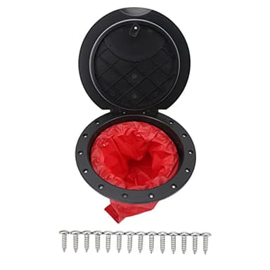 CHEOTIME Kayak Deck Plate Kit,11.2 in Deck Hatch Cover with Cat Bag Dry Storage for Kayaks Boat Yacht Fishing Rigging Black Kayak Hatch Cover Kit Accessories