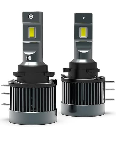 CHOPDARK H15 LED Bulbs Daytime Running Light 70W For Sprinter Golf 6 Golf 7 Golf VI Golf VII MK6 MK7 Audi Mercedes Benz BMW 6500K Cold White 2pcs 64176 12580 PGJ23T1