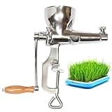 Wheatgrass Extractor Portable Wheatgrass Juicer,Wheatgrass Juicers Manual Stainless Steel Wheatgrass Hand Press Wheat Grass Juicing Extractor Machine for Wheat Grass Fruit Vegetable