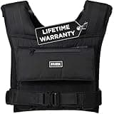 MVRK Weighted Vest Men 45lbs - Weighted Workout Vest With Removable Iron Weights, Heavy Duty Weighted Exercise Vest For Functional Training & Calisthenics - Weight Vest for Men and Women (45lbs)