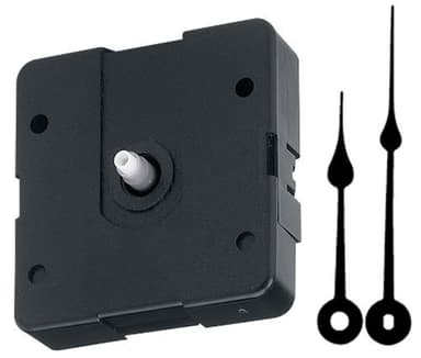 Quartex Premium Brand Push-On Movement with No Bushing - Short Shaft