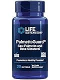Life Extension PalmettoGuard Saw Palmetto & Beta-Sitosterol – Supports Healthy Prostate Function & Hormone Metabolism Health – Supplements for Men - Gluten-Free, Non-GMO – 30 softgels