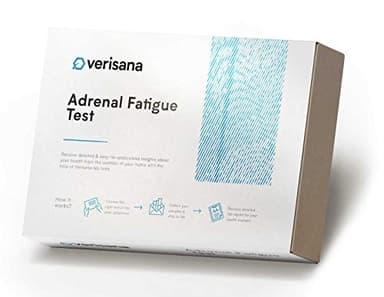 Adrenal Function Test – Saliva Test Kit for Diurnal Cortisol Levels and DHEA – Measure 4 Cortisol Levels + 1 DHEA Level for Insight into Adrenal Health – Verisana