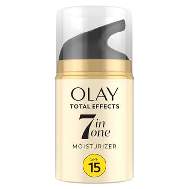 OLAY Total Effects 7-in-1 Anti-Aging Face Moisturizer with SPF 15, Fragrance-Free 1.7 oz
