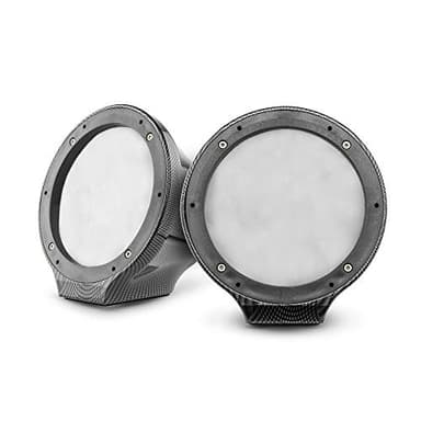 DS18 CF-JS6 Carbon Fiber Flat Mount Speaker POD Universal Enclosure 6.5" - for All Elements Jet SKI, Marine, Jeep & UTV/ATV - Pair (NO Speaker)