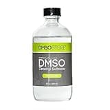 DMSO 8 oz. Liquid in a Sterile Glass Bottle, Pure 99.995% Pharma Grade, Non-Diluted, Low Odor, Dimethyl Sulfoxide Made by DMSO Store