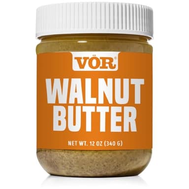 Vör Walnut Butter (12oz) | Single Ingredient | Vegan, Paleo and Keto-Friendly, Gluten-Free