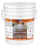 Classic Coatings | Water-Based Sealer | Wet Look, Ready-to-Use | Interior/Exterior Surfaces | Concrete, Brick, Masonry, Flagstone, & More | 5-Gallon Pail