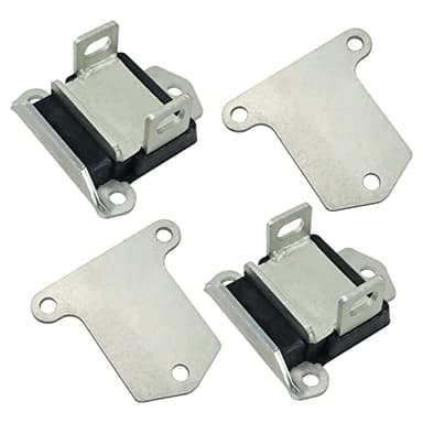 LOSTAR Pair(2) 3474 Engine Motor Mounts SBC BBC Compatible with 383/400/396/427/454 Chevy Engines