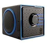 GOgroove SonaVERSE BX Wired Portable Speaker with USB Music Player - Cube Speaker with USB Flash Drive MP3 Input, 3.5mm AUX Port, Playback Buttons, Rechargeable 5 Hour Battery (Wired AUX Only)