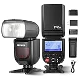 NEEWER Z760-N TTL Camera Flash Speedlite Compatible with Nikon DSLR, 76Ws GN60 2.4G 1/8000s HSS Speedlight, TCM Conversion, 7.4V/2600mAh Lithium Battery Charger Set, 480 Full Power Flashes