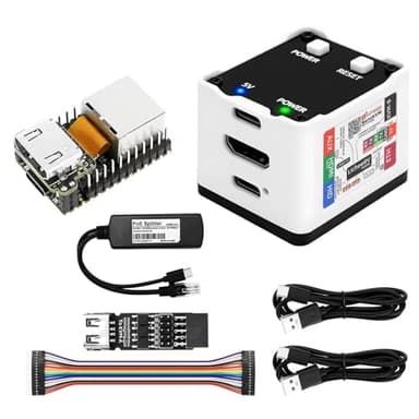 Sipeed NanoKVM IP KVM Remote Control via the Internet, 1080P HDMI, Keyboard Video and Mouse Remote Control, Ideal mini KVM for Home Offices Data Centres Server Management (NanoKVM Full W)