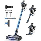 TITIPOY Cordless Vacuum Cleaner, Vacuum Cleaners for Home 8-in-1 Lightweight Stick Vacuum with LED Display & 3 Cleaning Modes, Detachable Battery,Vacuum Cleaner for Hardwood Floors/Carpets/Pet Hair