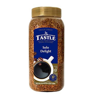 Café Tastlé Solo Delight Freeze Dried Instant Coffee, 6.35 Ounce