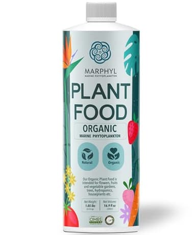 MARPHYL All-Purpose Plant Food – Organic Nutrient-Rich Fertilizer & Soil Enhancer for Indoor & Outdoor Flowers, Vegetables, Succulents, Bamboo & Hydroponics
