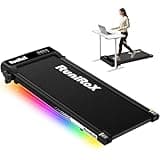 RuniRoX Walking Pad with Incline, Under Desk Treadmills for Home Office, 3 in 1 Portable Treadmill with Remote Control and APP, LED Display