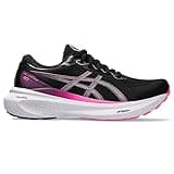 ASICS Women's Gel-Kayano 30 Running Shoes, 8, Black/Lilac HINT
