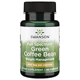 Swanson Full Spectrum Green Coffee Bean 400 Milligrams 60 Capsules