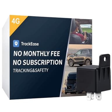 VITALGLOW GPS Tracker for Vehicles with Kill Switch, No Monthly Fee, No Subscription, 4G SIM Card and Data Included, Trip History, GeoFence, Driving Alerts, Global Coverage, for Fleets