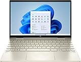 HP - Envy 2-in-1 13inch Touch-Screen Laptop - Intel Evo Platform Core i5-1135G7 - 8GB Memory - 256GB SSD - Pale Gold - Backlit Keyboard -Fingerprint Reader -Thunderbolt - WiFi 6 13-13.99 inches