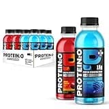 Protein2o 15g Whey Protein Isolate Infused Water Plus Caffeine, Sugar Free Energy Drink, Ready To Drink, Gluten Free, Lactose Free, Energy Variety Pack, 16.9 oz Bottle (12 Count)