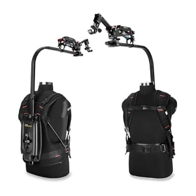 FLYCAM Flowline Starter Body Support Rig with Placid 2-Axis Stabilizing Arm for Camera & Gimbals. Payload up to 5-7.5kg/11-16lb (FLCM-FLN-PA-01)