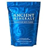 Ancient Minerals Magnesium Bath Flakes - Bathing Alternative to Epsom Salt - Soak in Natural Salts - High-Absorption Efficiency for Relaxation, Wellness & Muscle Relief - 8 lbs