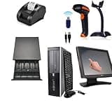 Touch Screen Full POS All-in-one Point of Sale System Combo Kit Retail Store