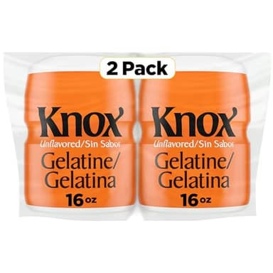 Knox Unflavored Gelatin, 2 Ct Pack, 16 Oz Canisters