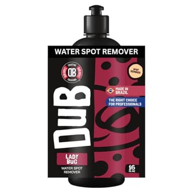 DUB BOYZ Lady, Water Spot Remover – Removes Mineral Deposits and Hard Water Stains, Safe for Glass, Chrome, and Painted Surfaces, Quick Action Formula, (16 Fl Oz)