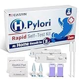 EASYIN H Pylori Test Kit: 2 Pack Helicobacter Pylori Test at Home Results in 10-15 Minutes - Fast & Highly Accurate, Easy to use & Read H-Pylori Test Kit