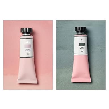 Professional Artist SUI Gouache Paint Set (15ml × 2 Tubes) – Watercolor Gouache | Pastel Red, Pink, Yellow, Green, Orange, Rose | Easy Mixing, Fade-Resistant Artist Paints for Beginners, Journaling & Illustration (Acuarelas)