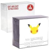 Collector's First Pick Plastic Elite Trainer Box Case For Protecting Pokemon ETB Box Display Case Protector Long Term - 0.5mm Thick Protective Display (Pack of 5)