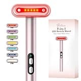 Beuwe Microcurrent-Facial-Device，Face Massager for Skin Care，7 Colors Microcurrent LED Light Therapy，Skin Rejuvenation Light for Face & Neck & Eye at Home