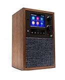 Grace Digital Mondo Elite Alto Smart Internet Radio, Bluetooth, Wi-Fi, 7-Day Alarm – Microphone Free (Walnut)