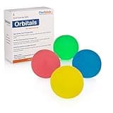 Flint Rehab Premium Hand Exercise Balls - Set of 4 for Carpal Tunnel Stress/Pain Relief, Stress Balls for Kids & Adults, Squeeze Balls for Hand Therapy/Arthritis, Hand Squeezers for Strength
