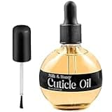C CARE Cuticle Oil For Nails - Milk and Honey Nail Oil - Repairs Moisturizes and Strengthens Nails and Cuticles Overnight - Dropper & Brush included - Large 2.5 oz bottle