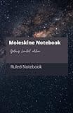 Moleskine Limited Edition Galaxy Notebook: Hard Cover, Large (5.5"x8.5"), Ruled/Lined, Galaxy Blue, 196 Pages