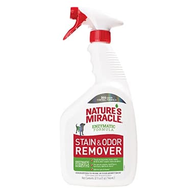 Nature’s Miracle Stain and Odor Remover Dog, 32 Ounces, Everyday Mess Enzymatic Odor Control Formula