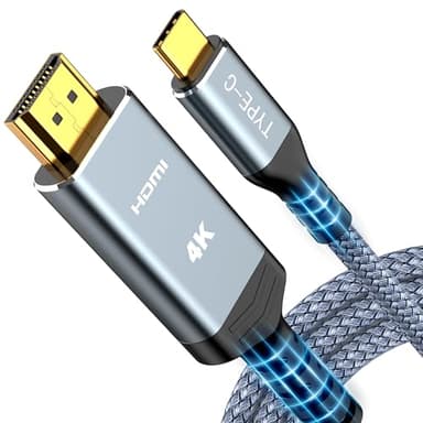 Highwings USB C to HDMI Cable 6FT(4K@60Hz), High Speed Type C to HDMI2.0
