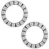 Sparkleiot 16 Bits WS2812 RGB LED Ring 16 X WS2812B 5050 Full Dream Color Light LED ith Integrated Drivers Individual Addressable for Arduino Raspberry Pi ESP32 (Pack of 2pcs)