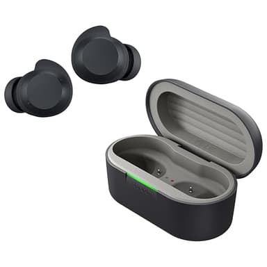 LG xboom Buds by will.i.am, xboom Signature Sound by will.i.am with Graphene Drivers, 3 Mic Active Noise Cancellation, Up to 30 Hours of Battery, IPX4 Water Resistant, Black
