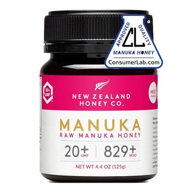 New Zealand Honey Co. Raw Manuka Honey UMF 20+ / MGO 829+ | UMF Certified | 4.4oz
