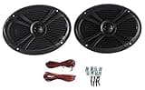 Pair Rockville RMSTS69B 6x9 1000w Waterproof Marine Boat Speakers 2-Way Black