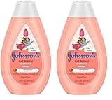 Johnson's Baby Curl-Defining, Frizz Control, Tear-Free Kids' Shampoo with Shea Butter, Paraben-, Sulfate- & Dye-Free Formula, Hypoallergenic & Gentle for Toddler's Hair, 13.6 fl. oz (Pack of 2)