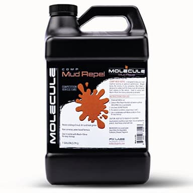 Molecule Mud Repel | Premium Vehicle Care | Pre-Treatment for Off-Road, ATV & UTV Vehicles | Keeps Mud from Sticking to Plastics, Metals, and Vinyl | Water-Based Formula for Easy Cleanups | 1 Gallon
